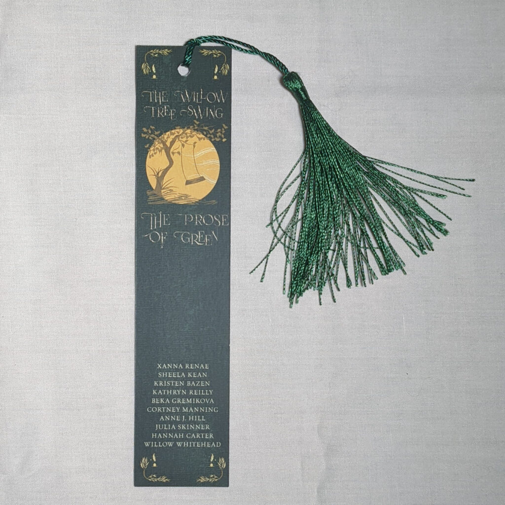 The Willow Tree Swing Bookmark & Sticker Combo Nightshade Publishing™